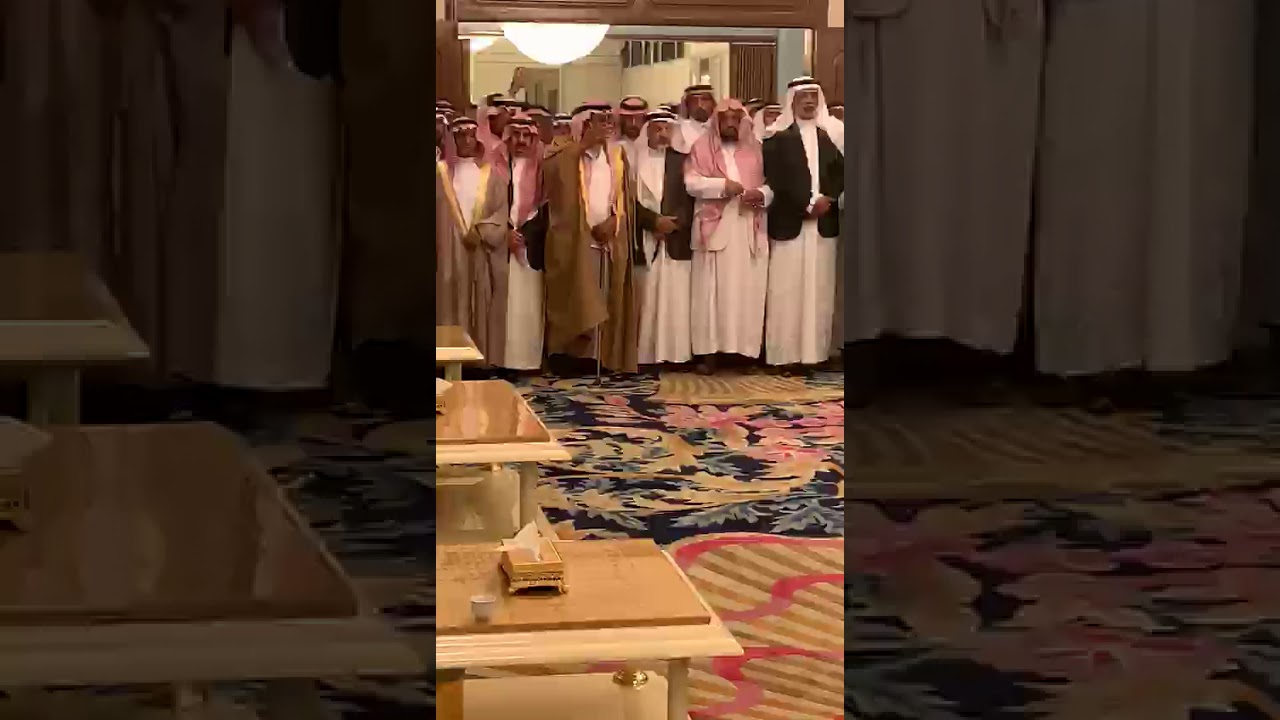 تكريم آل هملان آل رشيد شهران عند بن مشيط بمناسبة العفو عن قاتل أخيهم بحضور مشايخ شهران