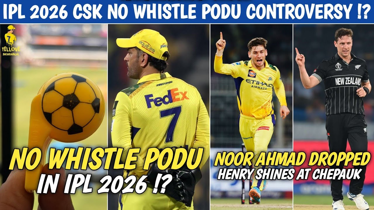 IPL 2026 CSK No Whistle Podu At Chepauk 😭 Noor Ahmad Surprise Exclusion 😱 Henry Shines Again 🔥