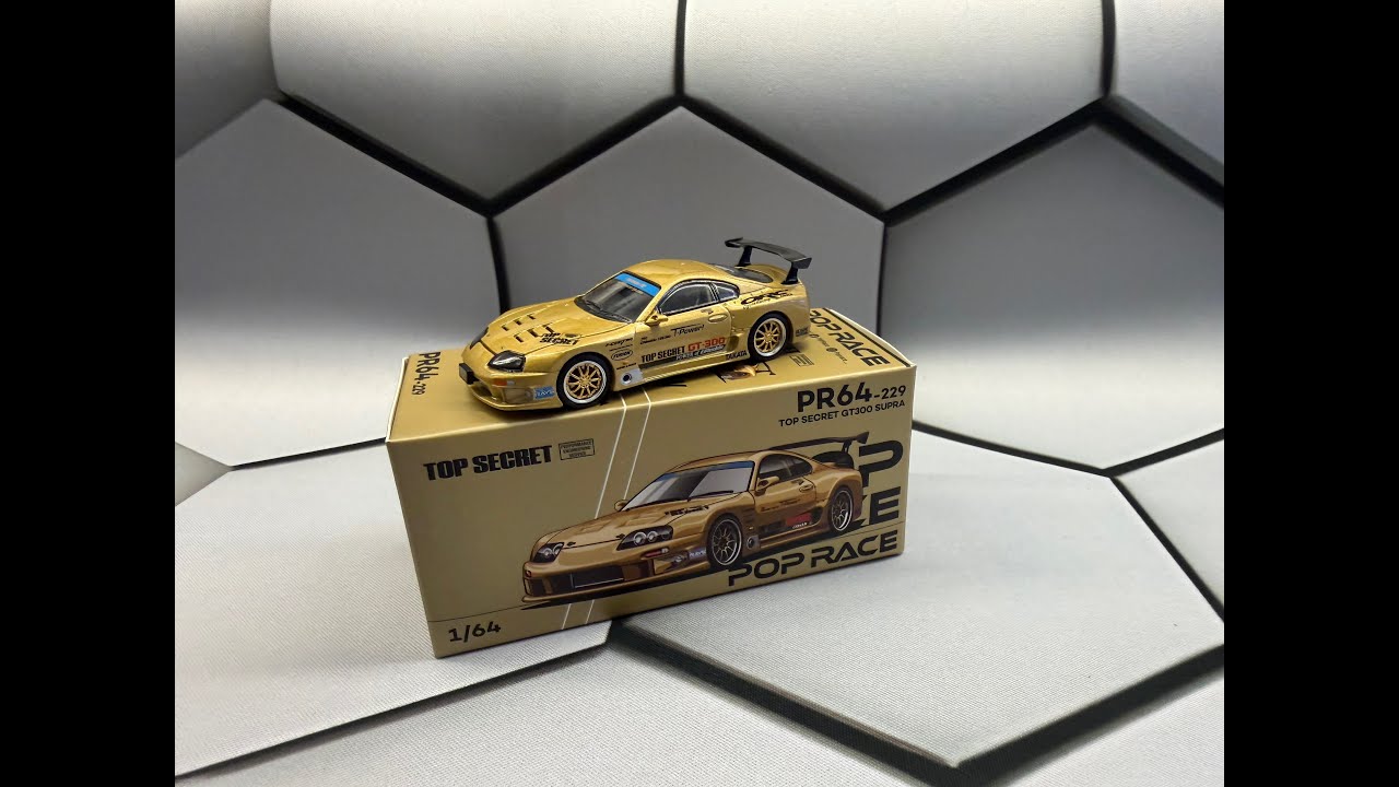 Toyota GT300 TopSecret diecast from POP Race