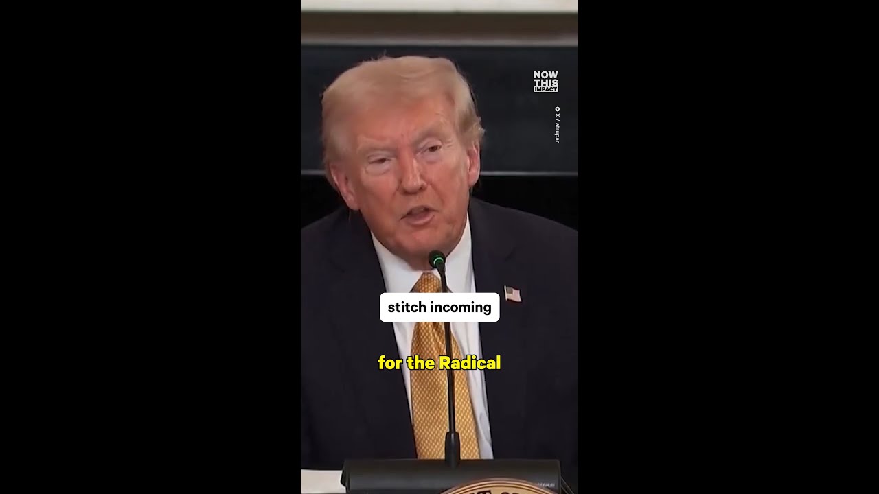 Trump Calls Out Radical Left on Violence