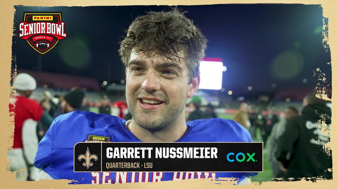 Гаррет Нуссмайер, квотербек LSU | Интервью для Senior Bowl 2026