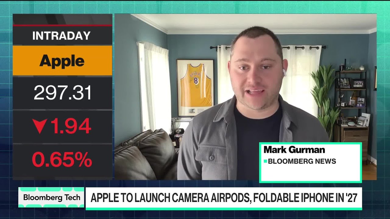 Apple to Launch Camera Airpods, Foldable iPhone in 2027