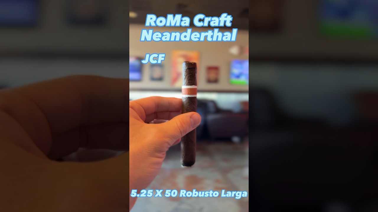 Quick Stick: RoMa Craft Neanderthal JCF #shorts #burn #cigars