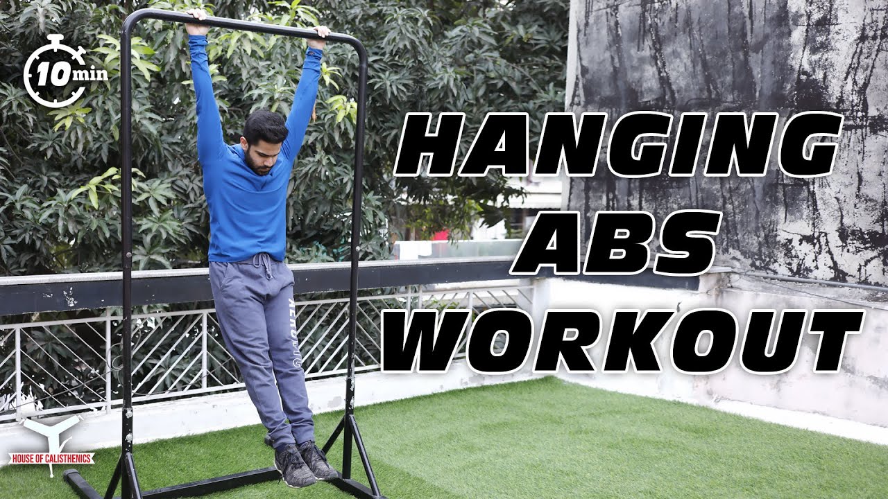 Hanging Abs Home Workout | 10 Min Follow Along