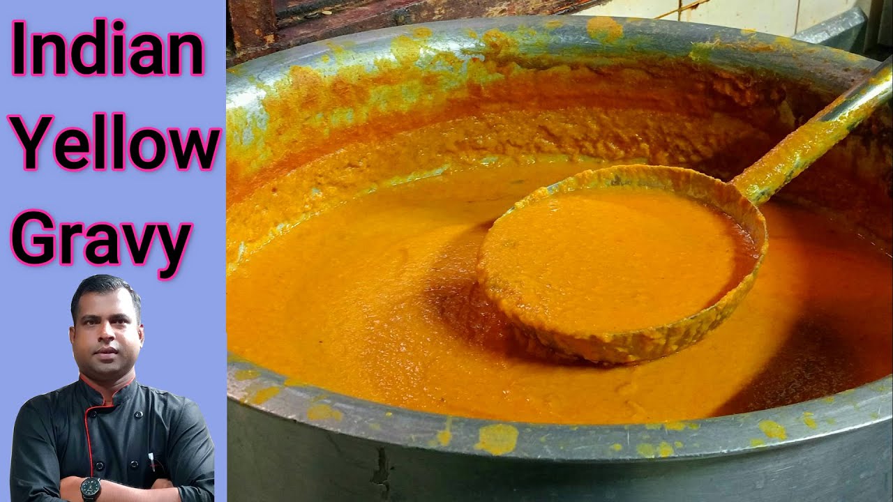 How to Make Indian Yellow Gravy | Indian YELLOW Gravy Recipe You Never Knew Existed