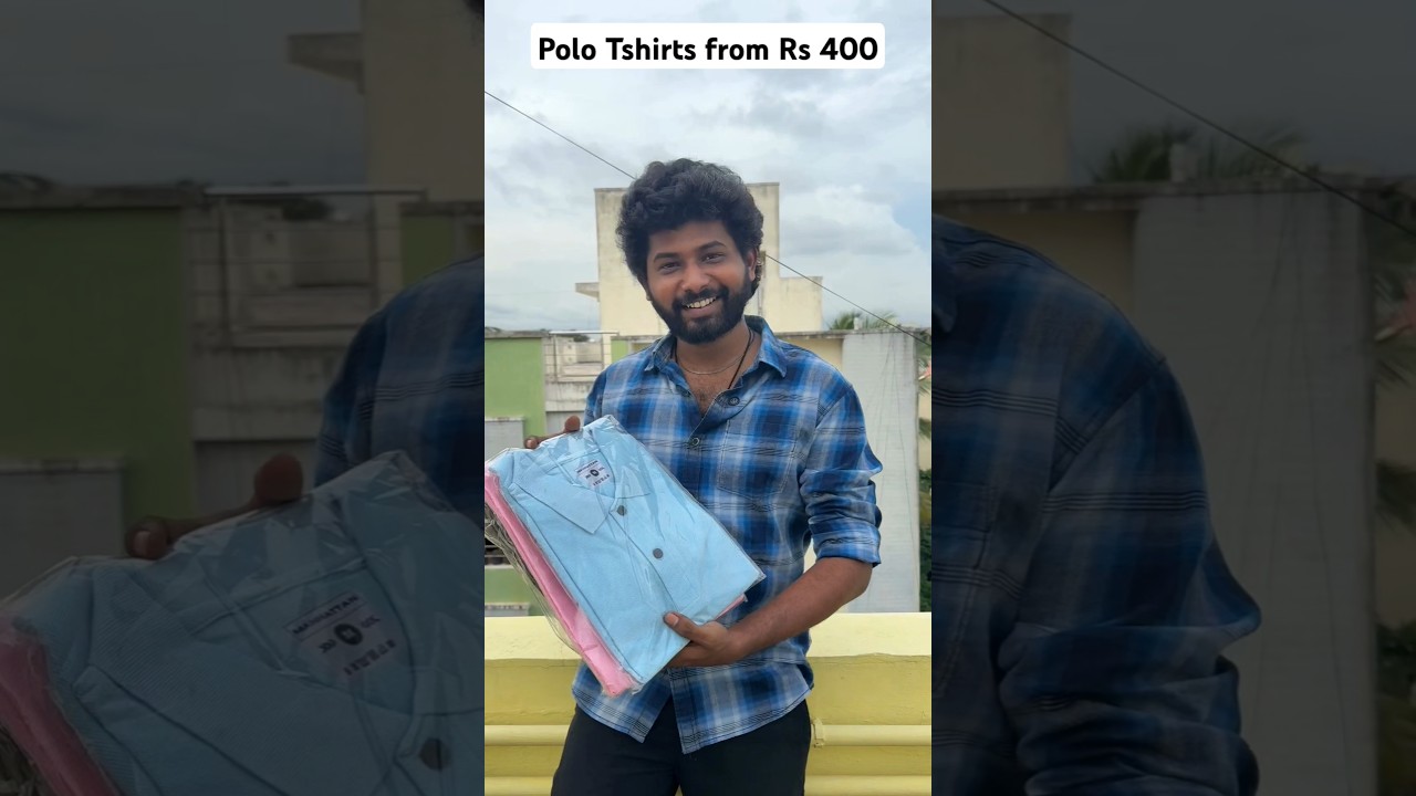 Pure Cotton Polos from Rs 400 with free shipping sizes S to 4XL pitshirts.in