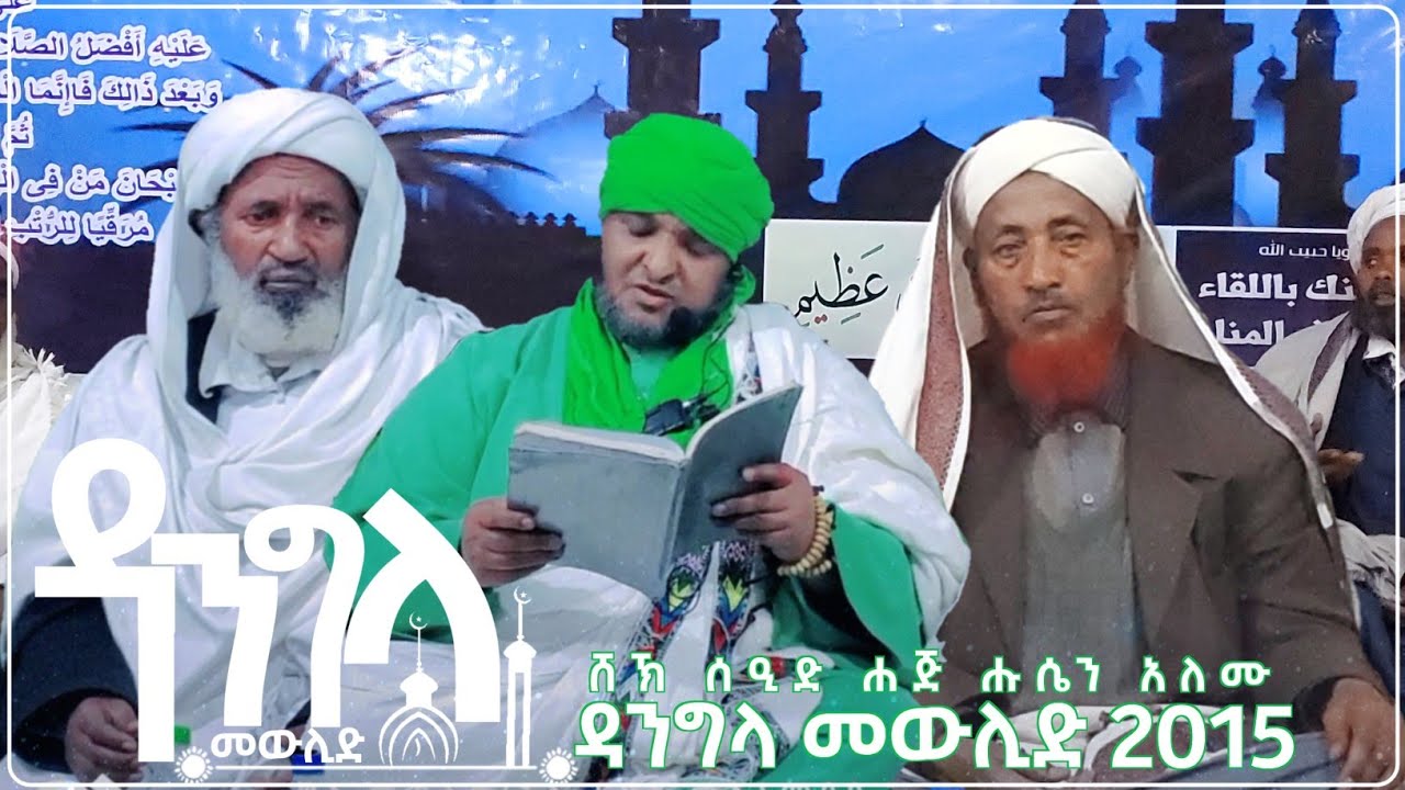 ዳንግላ መውሊድ 2015 || ሶለሏህ || ሸኽ ሰዒድ ሀጅ ሑሴን አለሙ || Dangla Mewlid || Al Hadra Tube