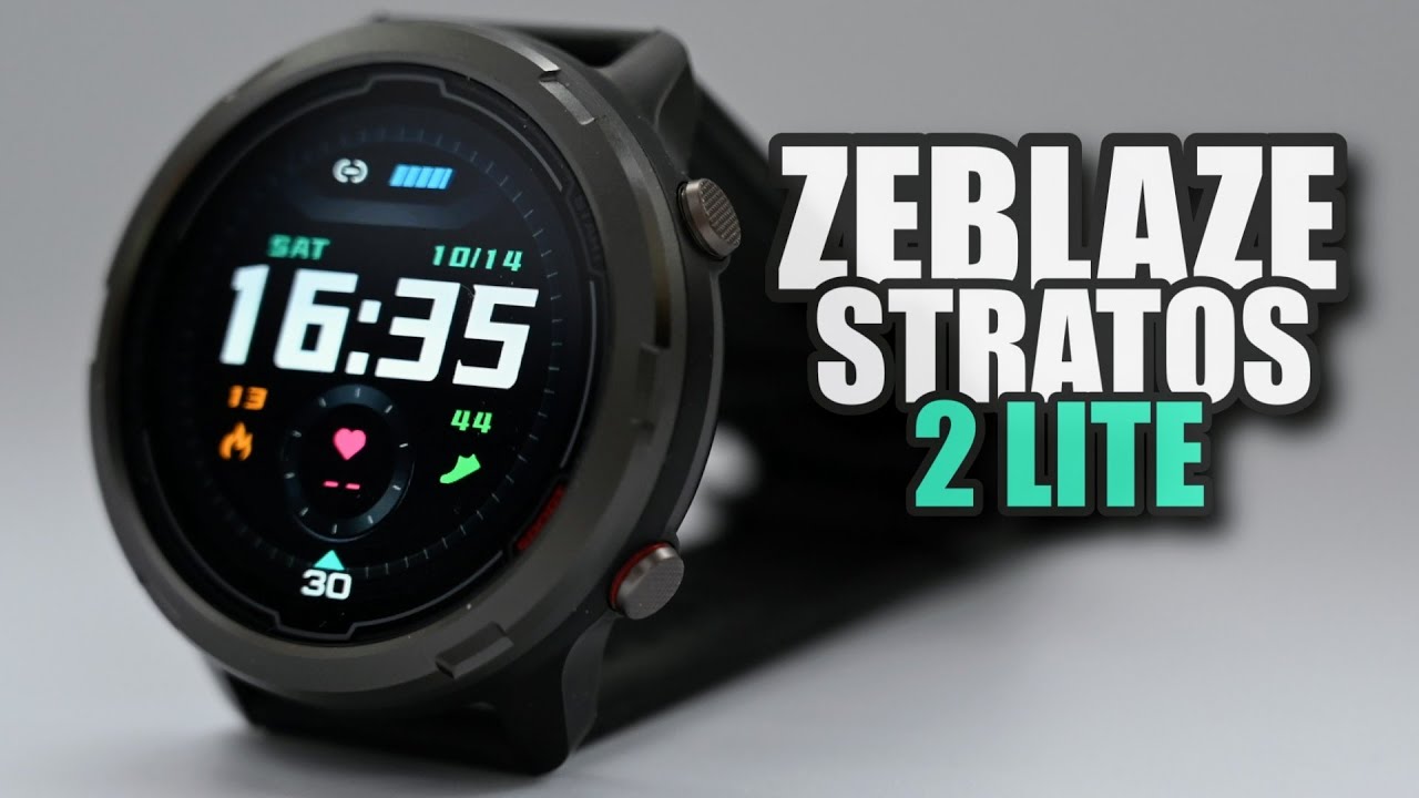 Zeblaze Stratos 2 Lite Review: Fitness Smartwatch