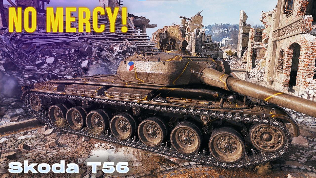 Škoda T 56 Монстр-Матч – 8 000 Урона!