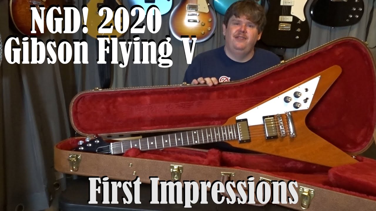 New Guitar Day - First Impressions of a 2020 Gibson Flying V