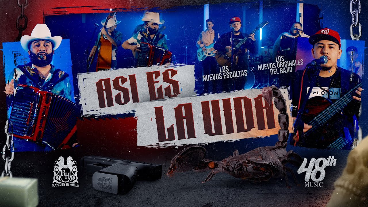 Los Nuevos Escoltas x Los Originales Del Bajio - Asi Es La Vida [En Vivo]