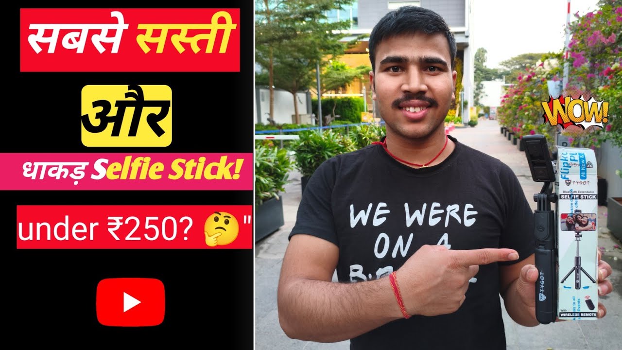 Best Budget Selfie Stick? 🤳 Unboxing & Review!