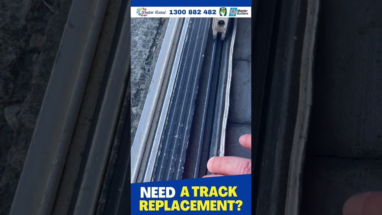 🔧 Stuck Sliding Doors? WINDOW REVIVAL to the Rescue! 💫🚪 #WindowRevival #TrackReplacement