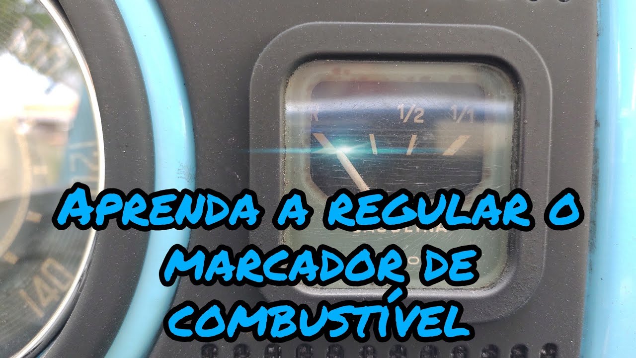 Como regular o marcador de combustível mecânico do Fusca episódio 13