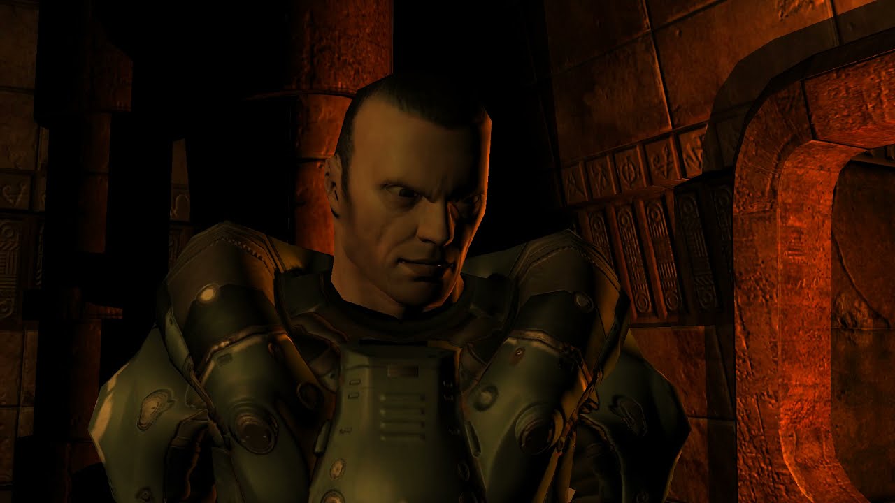 Doom 3: BFG Edition (Ressurection of Evil, Veteran, All Collectibles) Part 1 - Erebus Level 1