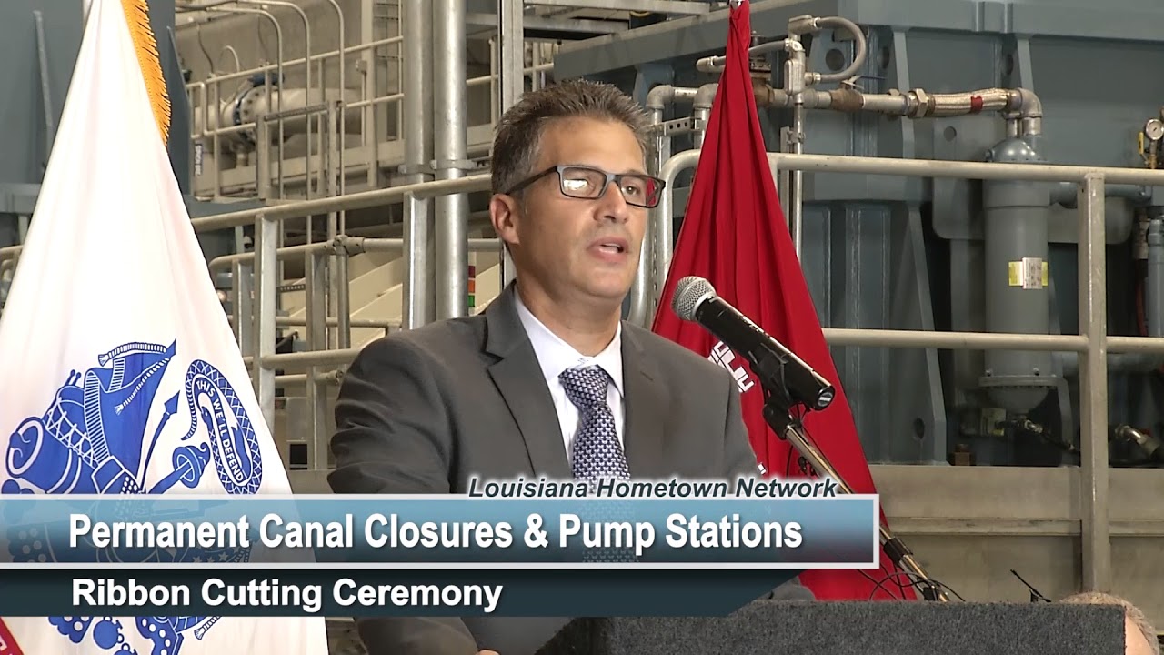 Permanent Canal Closures & Pump Stations Ribbon Cutting