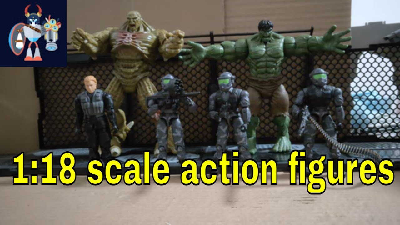 Фигурки по фильму «Невероятный Халк» от Hasbro в масштабе 1:18. Найти их не так-то просто, но фиг...
