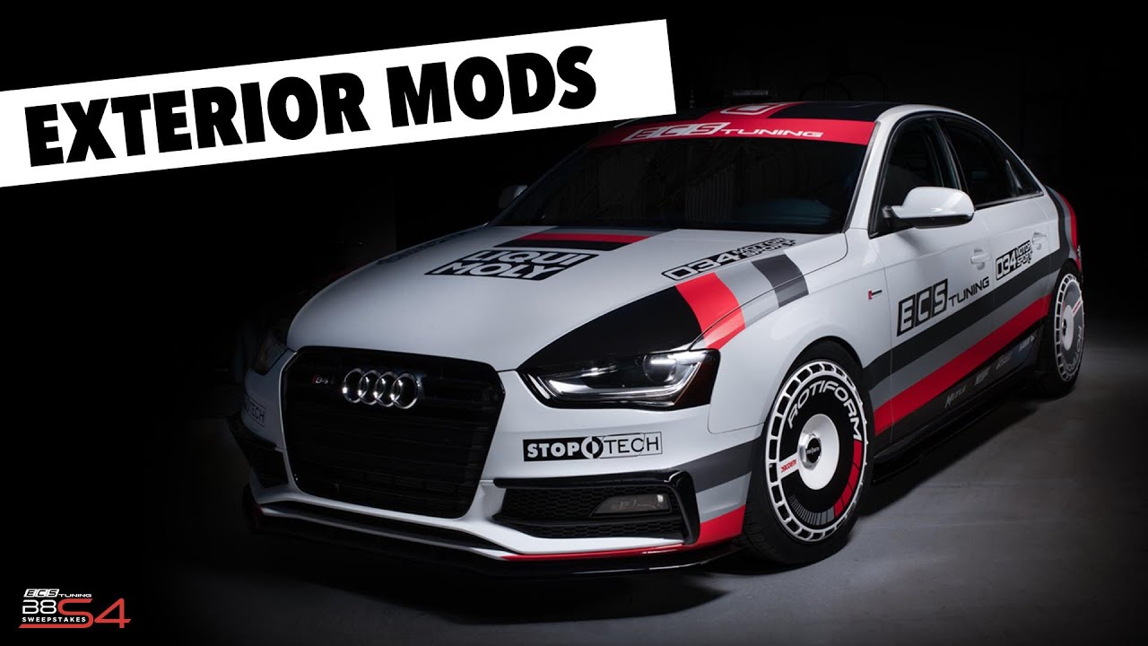 Building an Audi S4 | Pt. 4 WHEELS, EXTERIOR MODS AND WRAP | ECS Tuning