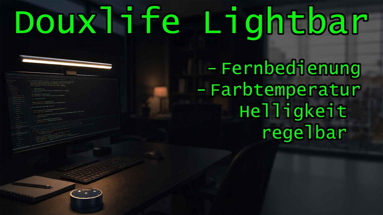 TEST - Besseres Licht fürs Home Office – Douxlife DL-RS1 Plus im Setup #douxlife