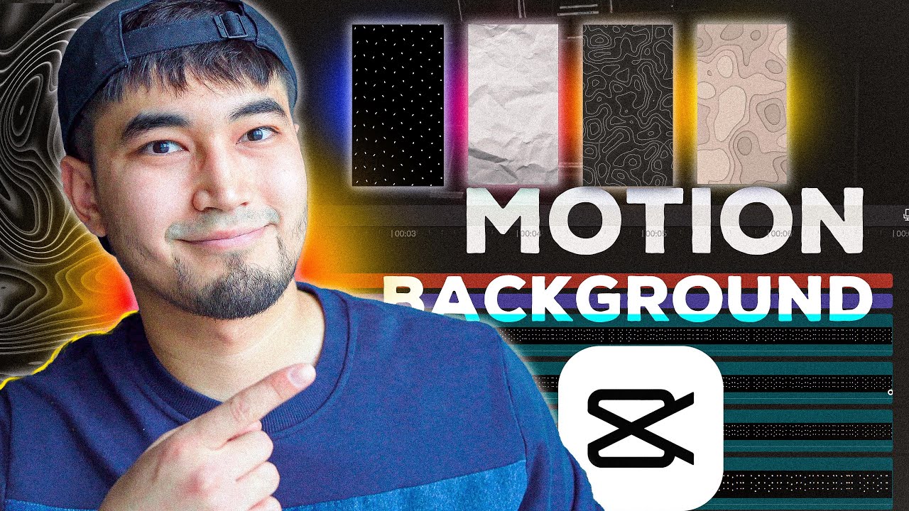 How To Make Moving Background in CapCut (Animated Motion Graphics)