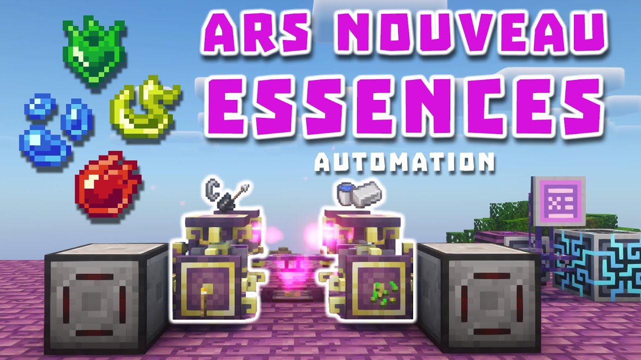 Автоматизация Ars Nouveau Essences &mdash; 2 быстрые настройки!