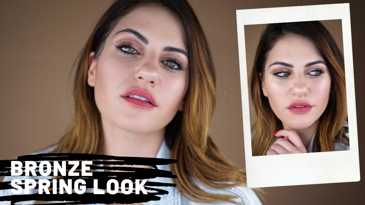 BRONZE EASTER-SPRING LOOK/ (& SCOTT BARNES πινέλα)