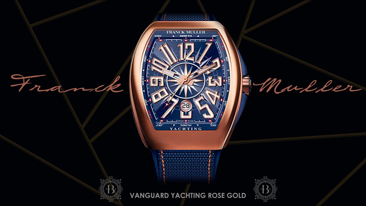 Franck Muller Vanguard Automatic Yachting Rose Gold V45 SC DT YACHTING 5.N BL