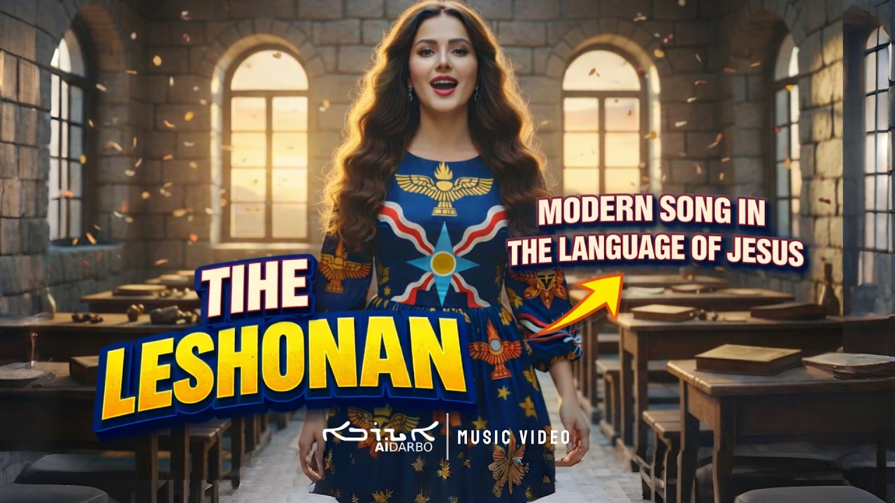 AIDARBO - TIHE LESHONAN | Aramaic Language Song - Assyrian Music - Afrobeat Remix (AI Music Video)