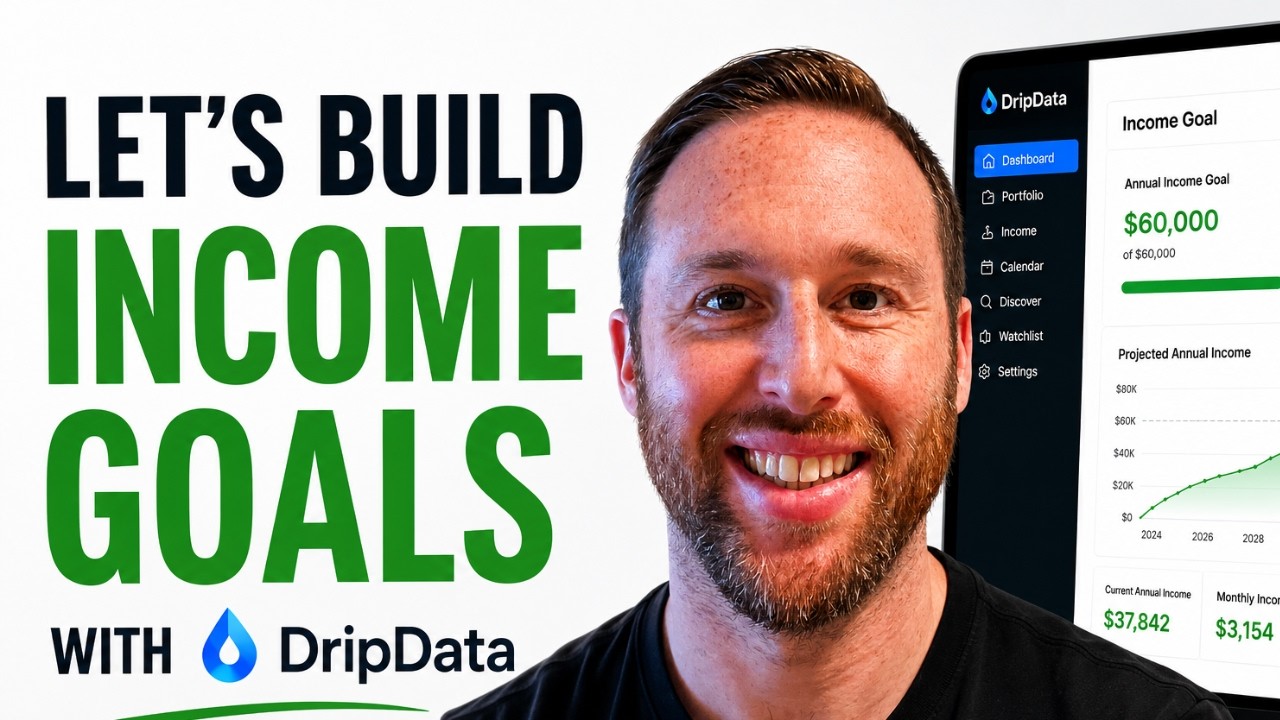 Давайте построим цели по получению дивидендного дохода с помощью DripData.