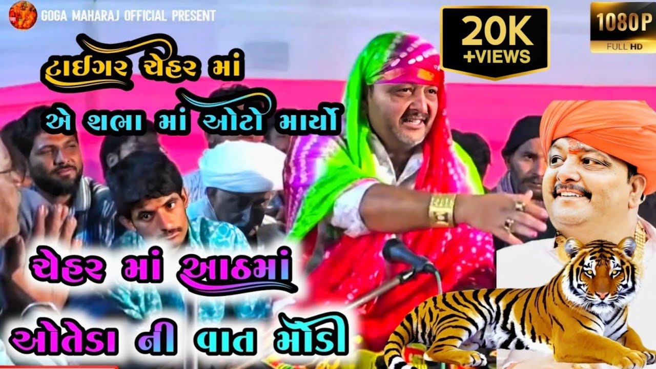 ચેહર માં આઠમાં ઓતેડા ની વાત મોડી || bhikha bhuvaji jordar dhun || ટાઇગર ચેહર 🙏🙏 #chehar #ધૂન