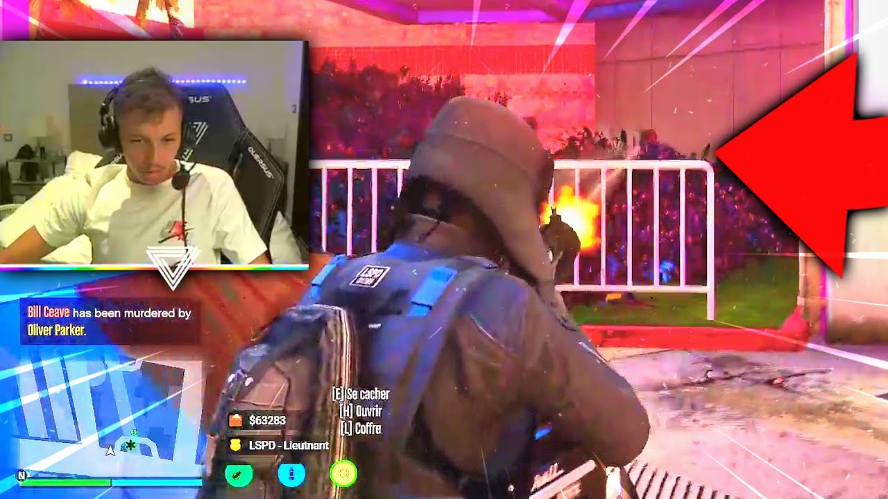 WALID RAFALE UN MEC, AMINE VOLE UNE VOITURE !! (best of gta rp)