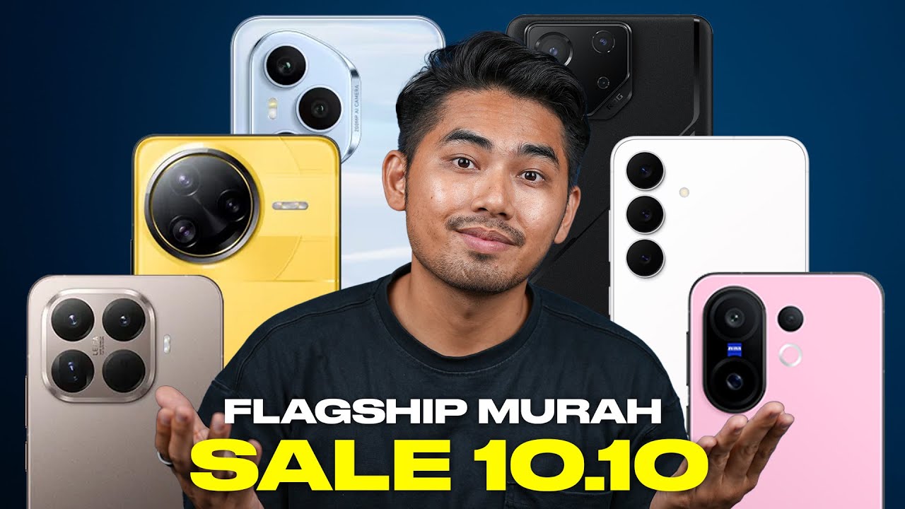 5 Phone Flagship RM3000 Makin Murah Sale 10.10!