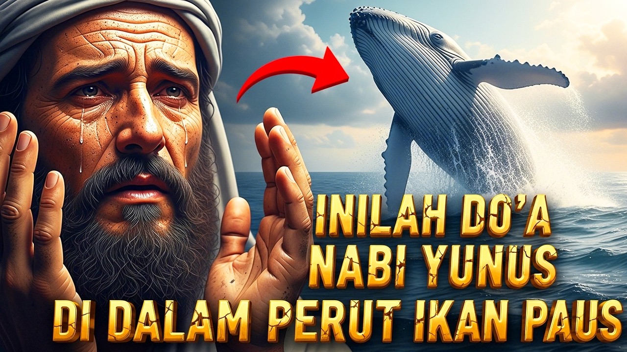 Kisah Nabu Yunus || Inilah Do'a Nabi Yunus Ketika Berada Di Dalam Perut Ikan Paus