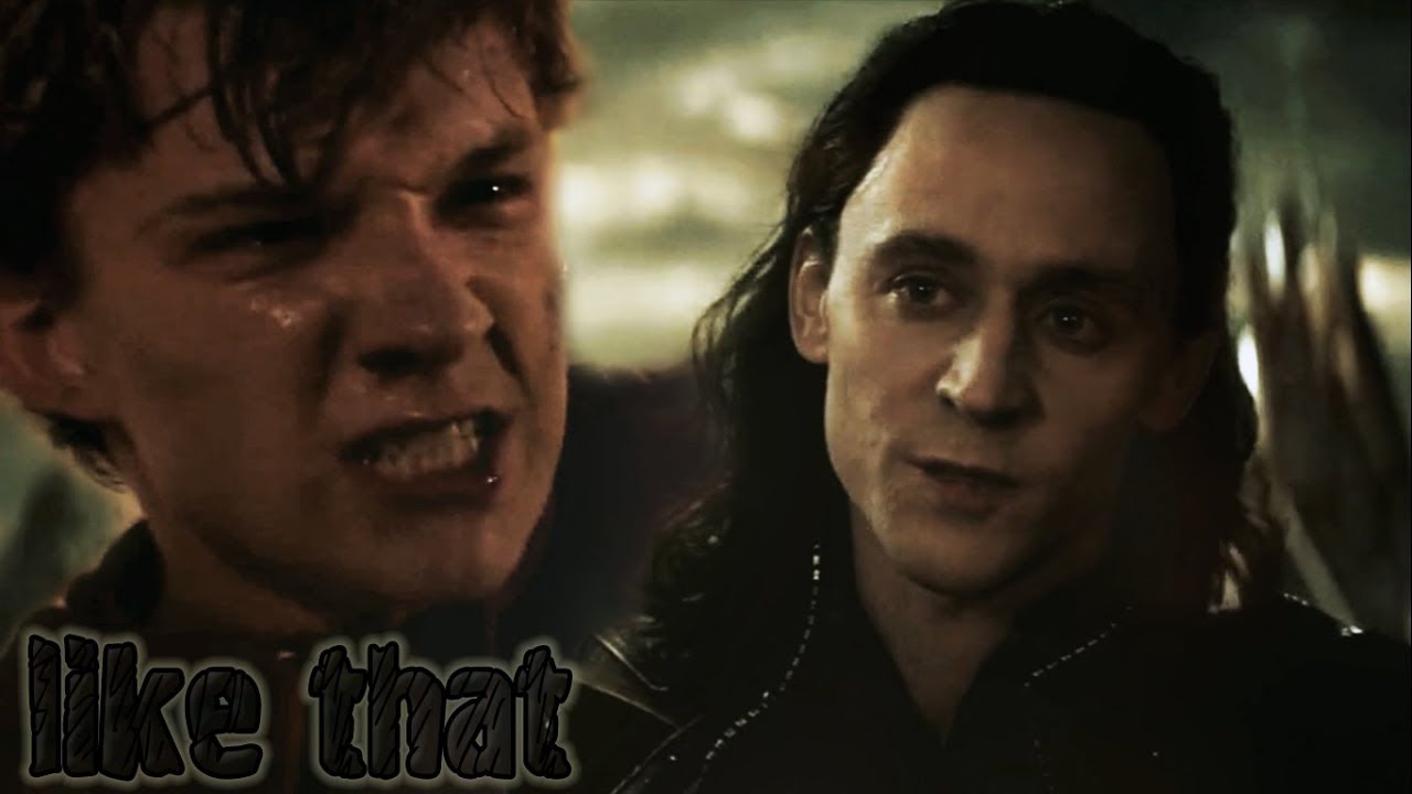 marvel – like that // loki odinson (laufeyson) & peter parker (spider-man)