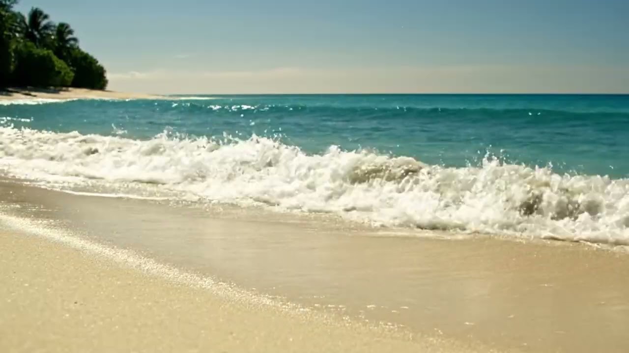 🌊 Relaxing Ocean Waves |Psalm 46:10#oceanwaves #relaxingsounds #peacefulsleep#oceansounds
