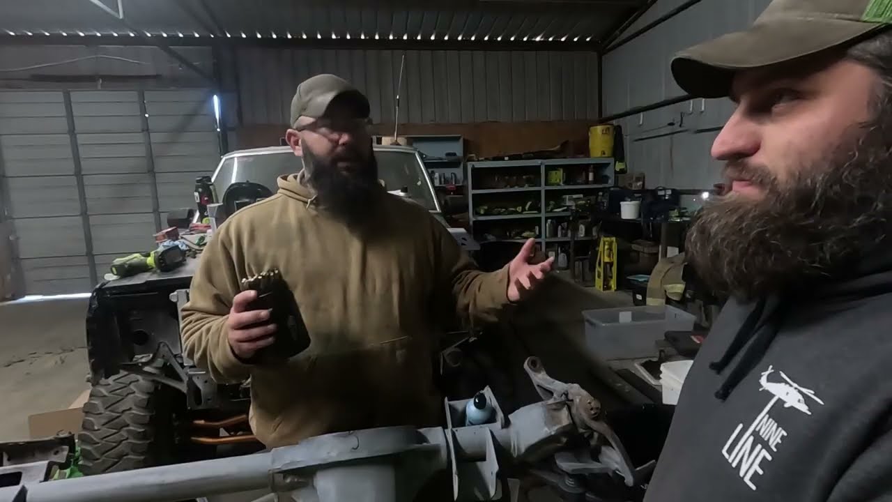 project fenrer the ultimate Jeep XJ overhaul barnes rear coil conversion front axle sleeve and truss