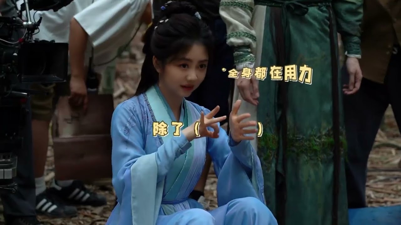 #TheUncloudedSoul shares bts clip of Houminghao & Tansongyun #neohou #후명호 #侯明昊 #逍遥 #hongye 
