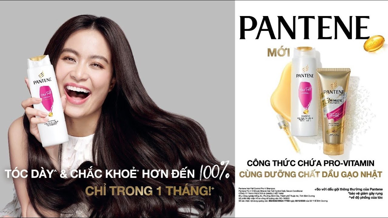 Hoàng Thùy Linh - Dầu Gội Pantene Mới Pro-Vitamin