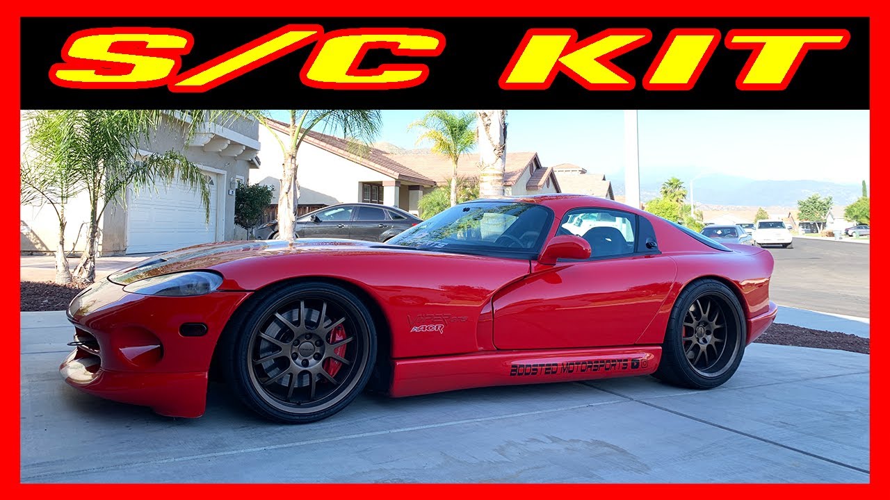 DODGE VIPER GTS ACR SUPERCHARGER IS HERE | Powdercoating Time