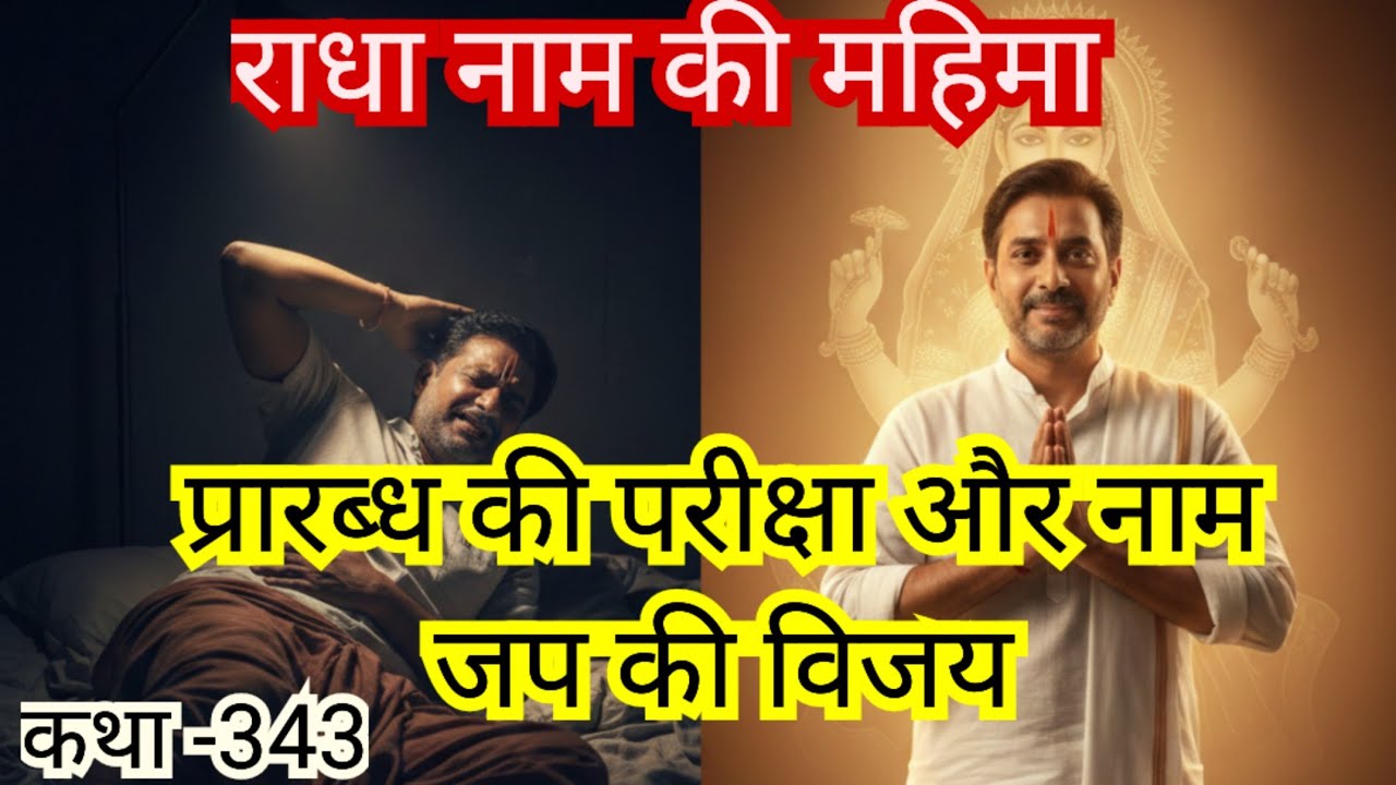 प्रारब्ध की परीक्षा और नाम जप की विजय। सच्ची Healing Story। RADHA NAAM KI MAHIMA