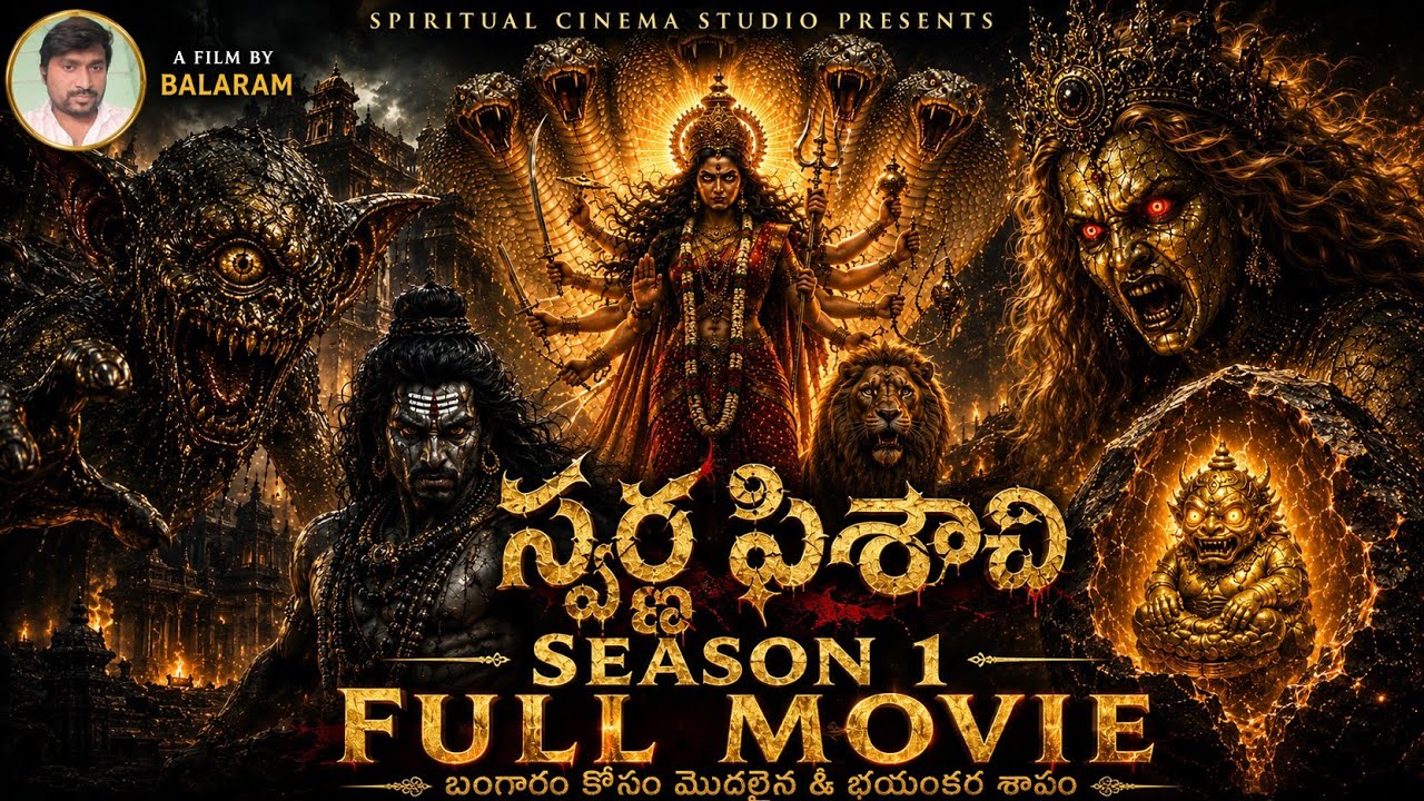 స్వర్ణ పిశాచి - Season 1 (Full Movie) | Telugu Mythological Horror Film | AI-Assisted Feature Film |