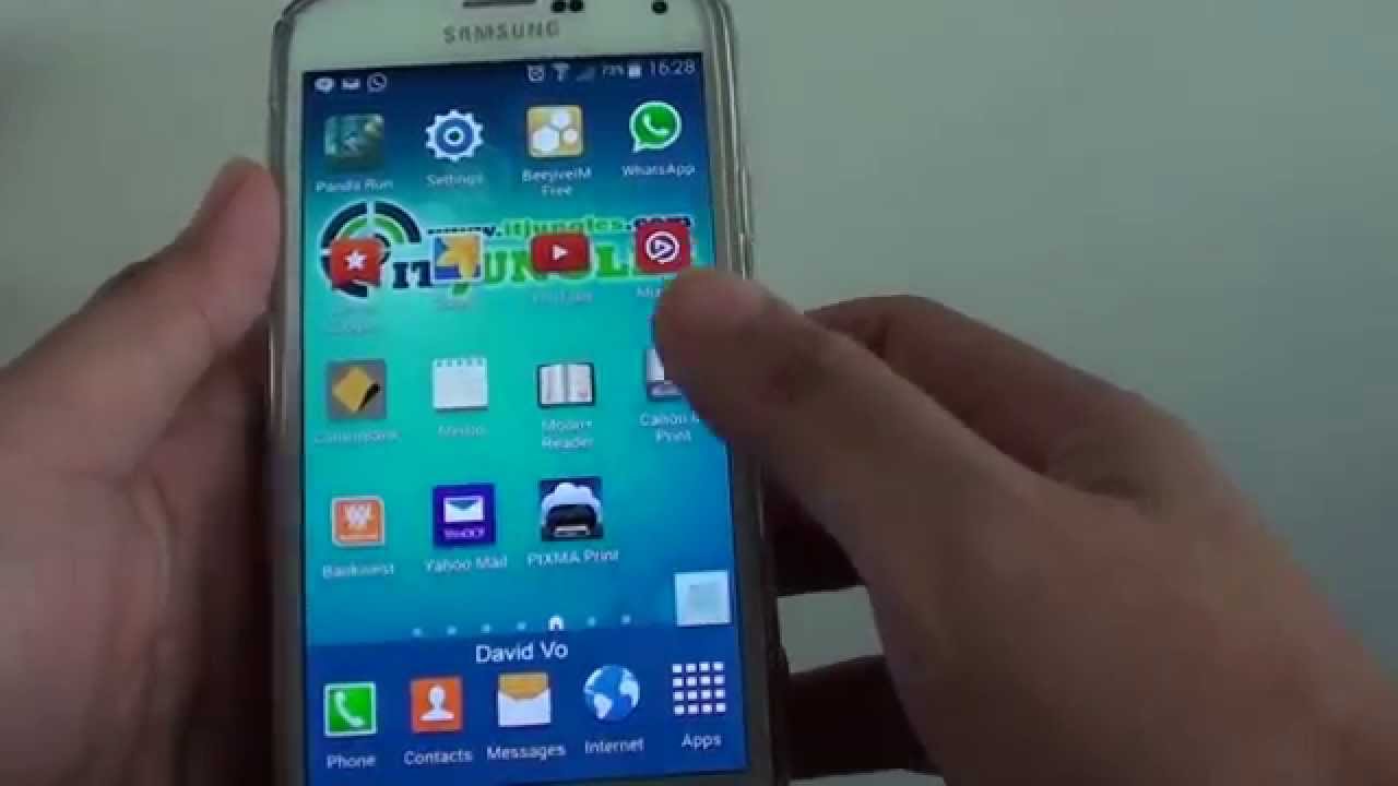 Samsung Galaxy S5: How to Enable On-screen Home Key