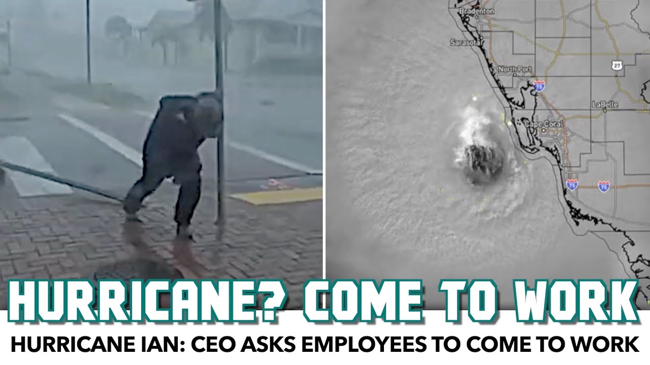 Hurricane Ian: CEO Asks Employees To Come To Work, “I want a good end of quarter”