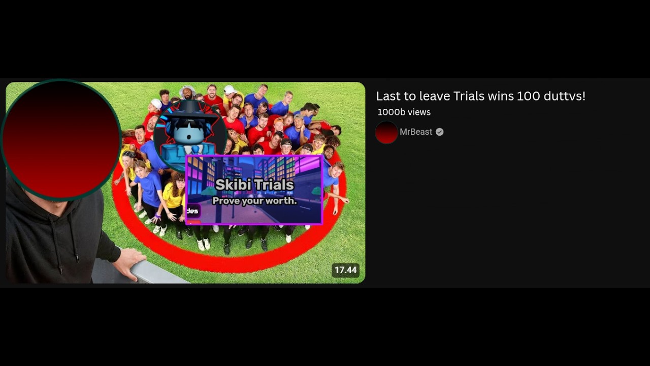 Beating trials duo with X170kg (Mrbeast) | Skibi Defense