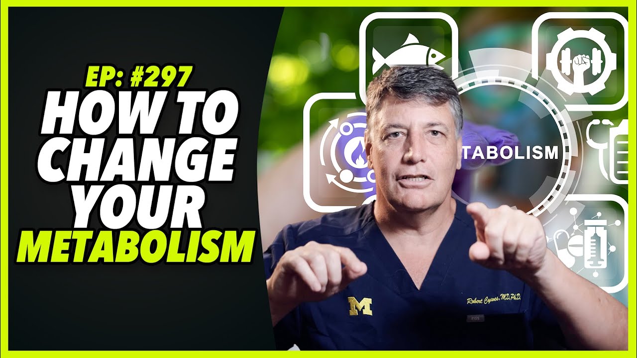 Ep:297 HOW TO CHANGE YOUR METABOLISM - by Robert Cywes