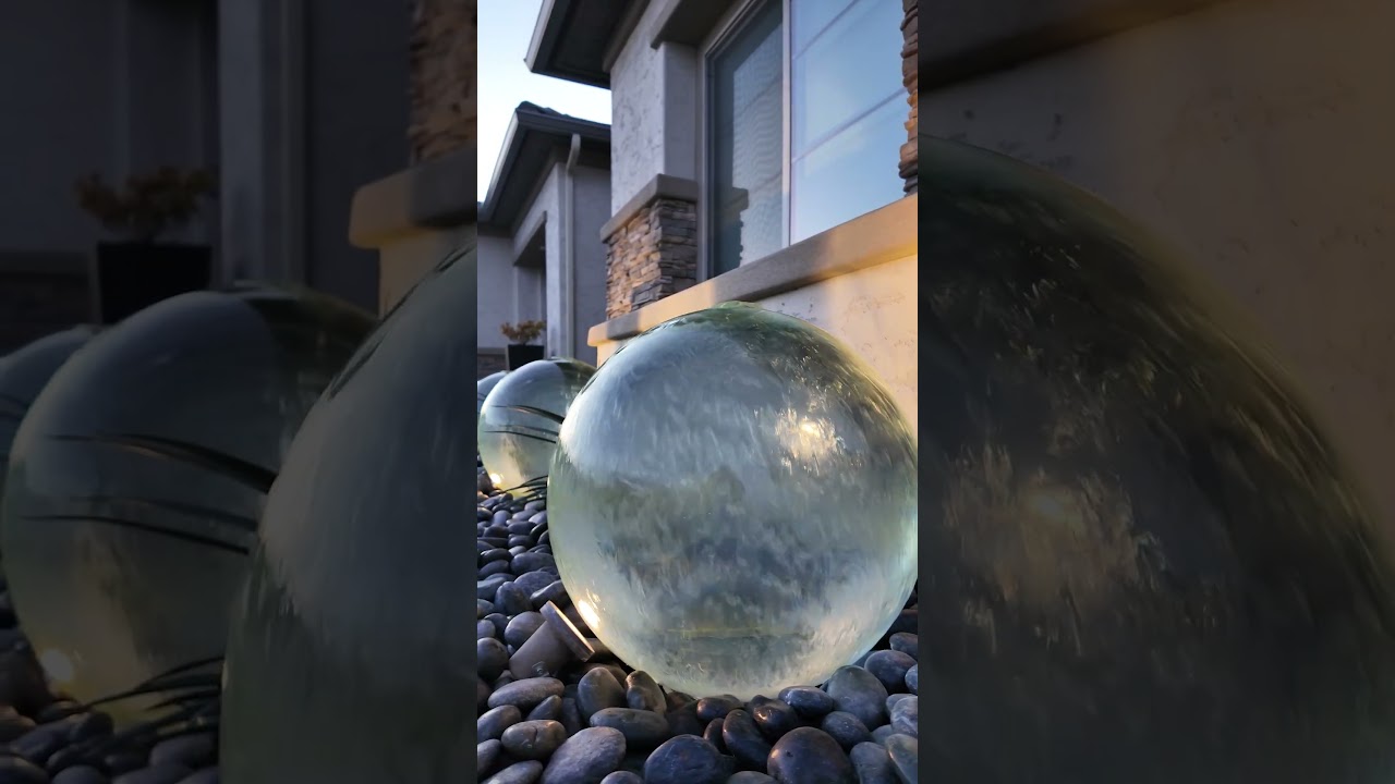 Modern Water Feature 💎 Smooth, Bright & Effortless Backyard Design