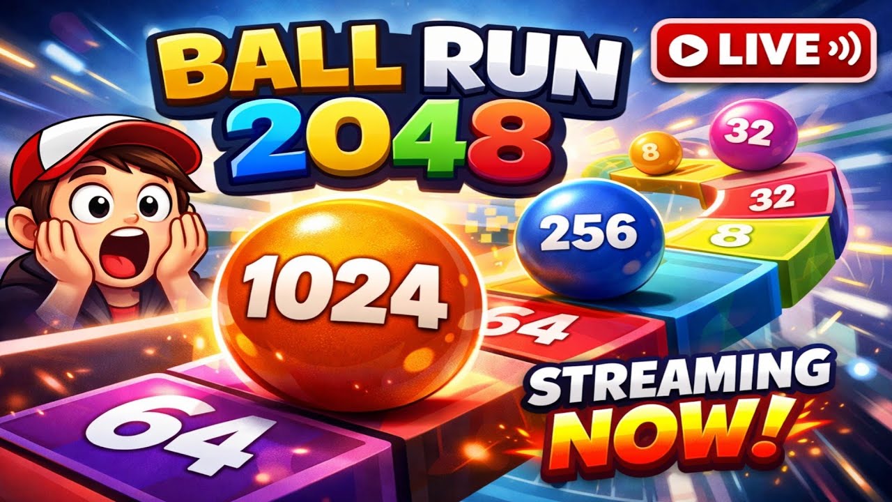 ball run 2048 part 39 #live #shorts #shortsfeed #virallive #viralballrun #short