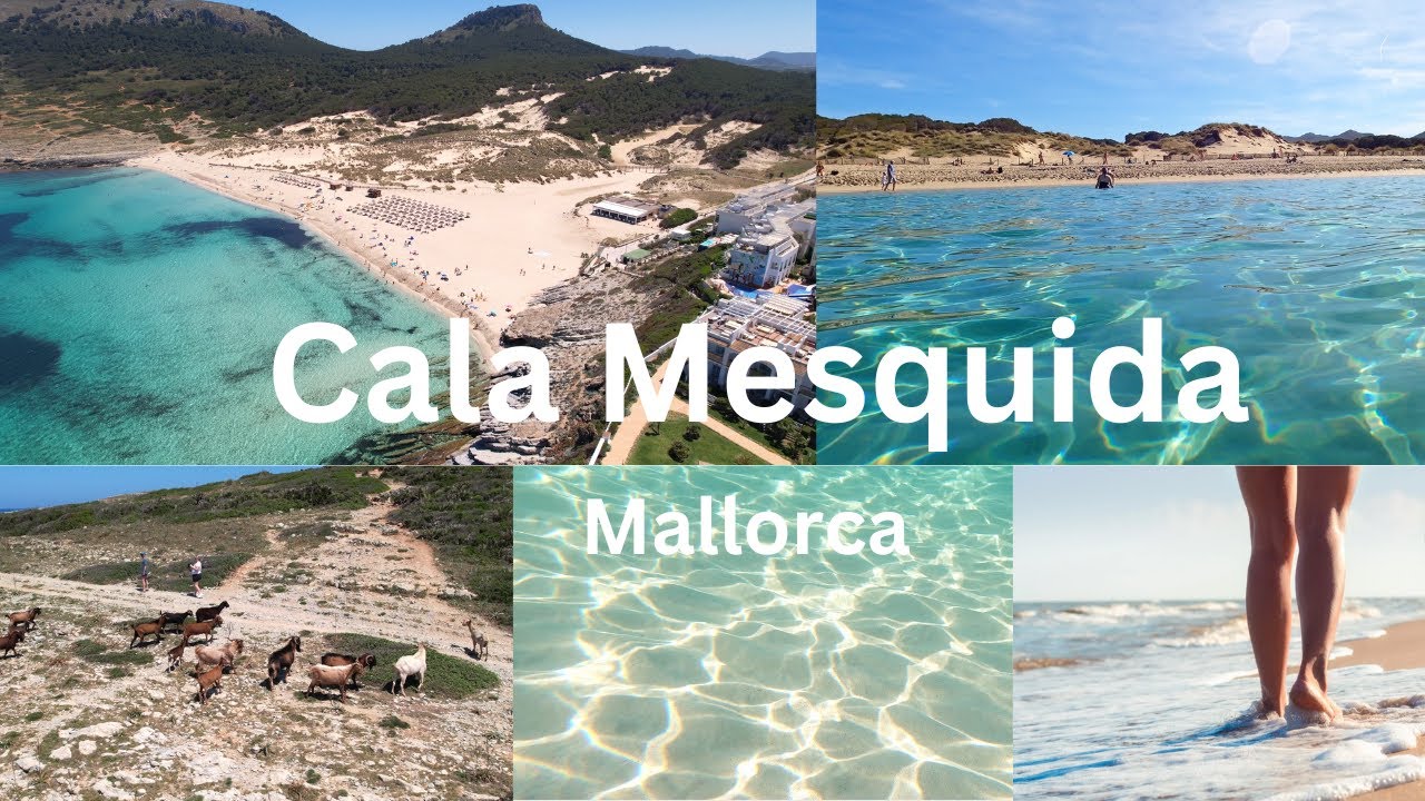Cala Mesquida , Mallorca, Balearic Islands, Spain, the most beautiful beaches