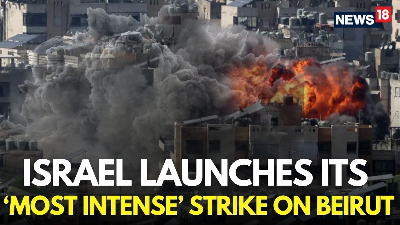 LIVE | Israel Launches Barrage of Missiles on Beirut | Israel Hezbollah War | Israel Iran War | N18G