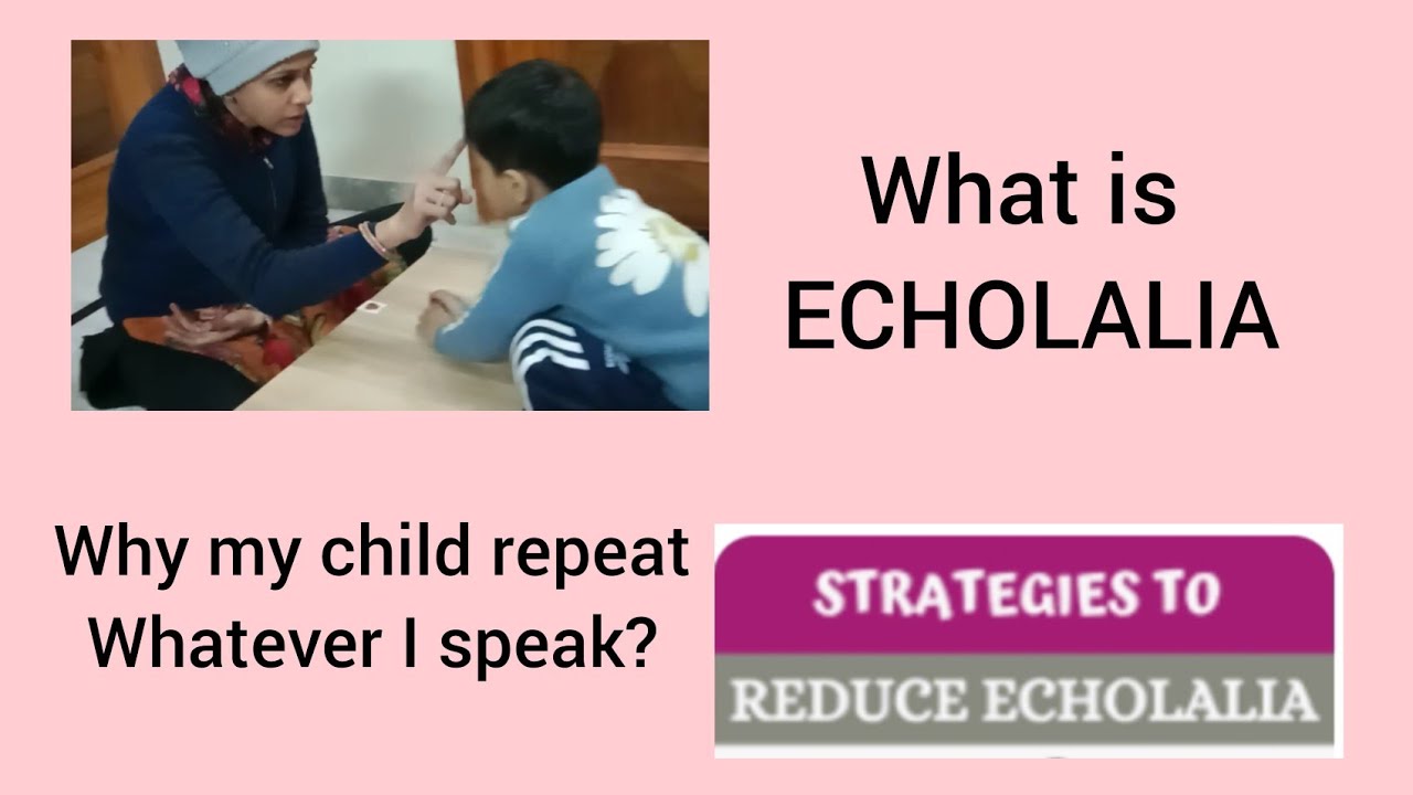 Best methods to reduce Echolalia#how to break the pattern of echolalia #speech therapy at home
